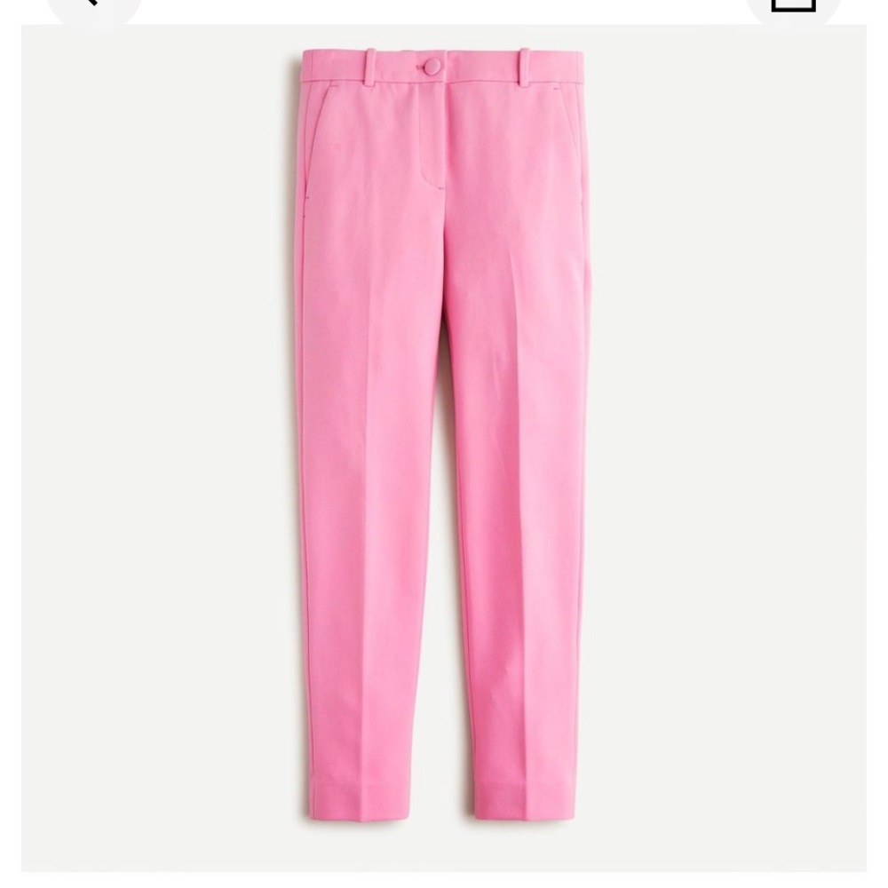 J. Crew Pink Straight Leg Pants